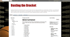 Desktop Screenshot of bustingthebracket.com